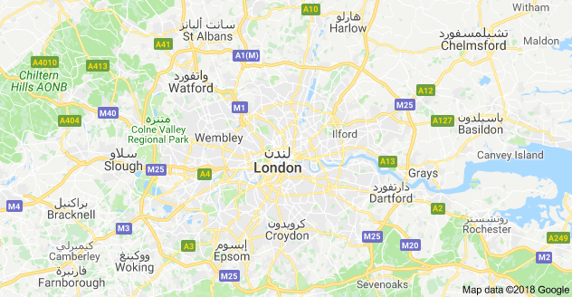 خريطة لندن السياحية جولة