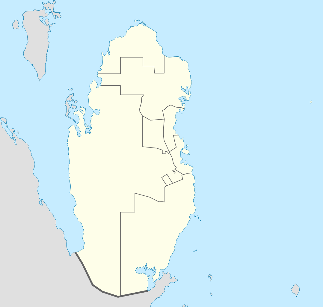 خريطة قطر صماء