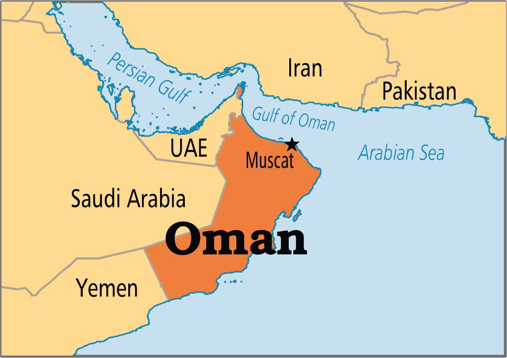 خريطة عمان جولة