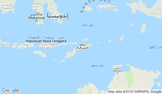 A-خريطة تيمور الشرقية الصماء