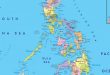 خريطة الفلبين و الدول المجاورة