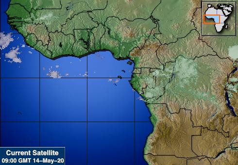 خريطة السنغال الطبيعية