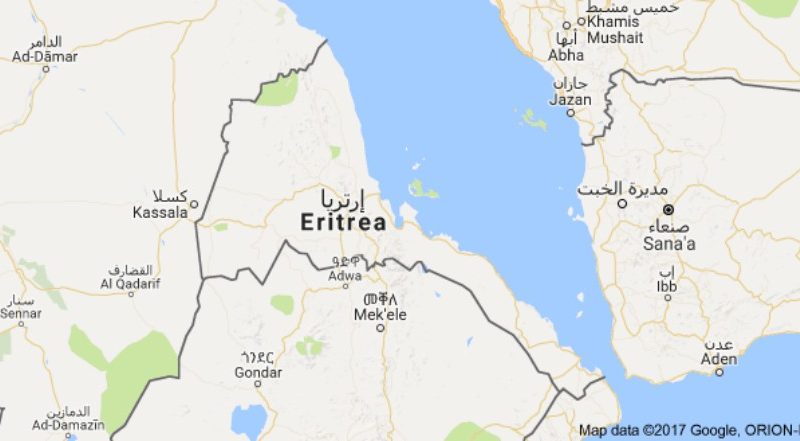 خريطة إريتريا الصماء