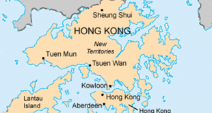 خريطة هونغ كونغ الصماء