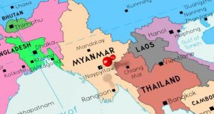 خريطة ميانمار الصماء
