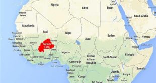 خريطة بوركينا فاسو الصماء