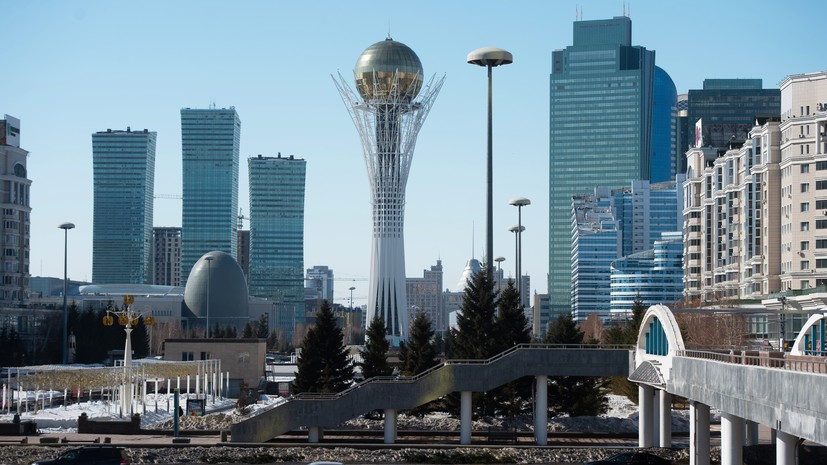 نور سلطان عاصمة كازاخستان الحالية