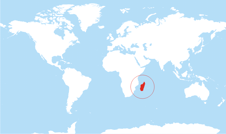 مدغشقر أين تقع