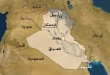 خريطة العراق والدول المجاورة من القمر الصناعي